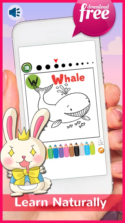 Animals ABC Coloring Book Free For Toddlers & Kids screenshot-3