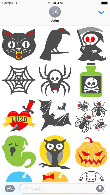 Halloween Gothic Sticker Pack