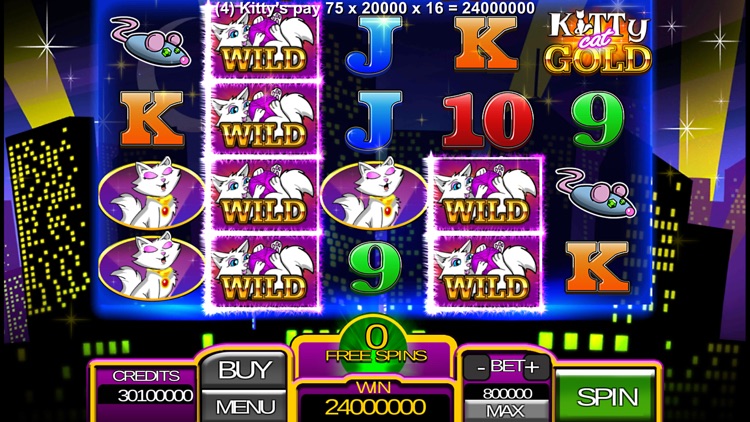 Kitty Gold Slots screenshot-3