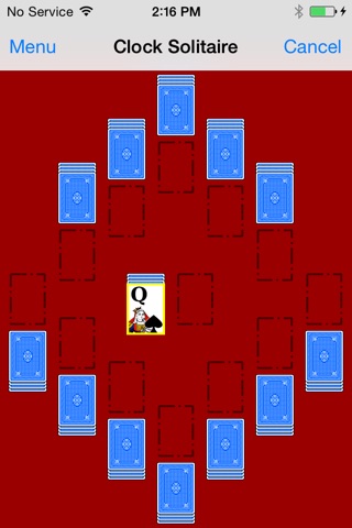 Clock Solitaire screenshot 2