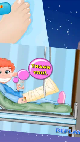 Game screenshot Детские травмы ноги:Бесплатные детские игры apk