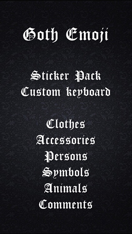 Goth Emoji