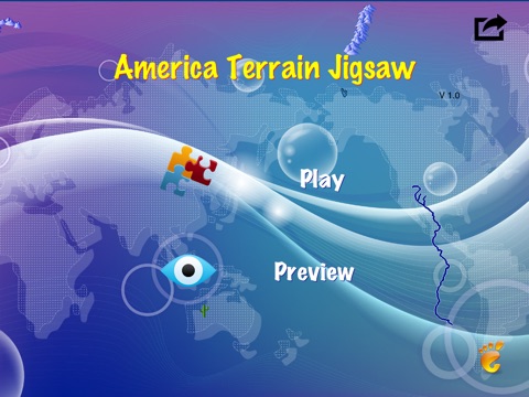 America Terrain Jigsaw screenshot 4