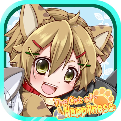 Anime cat icon for an app