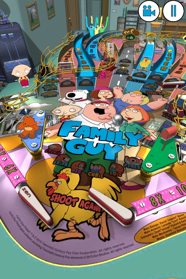 Family Guy Pinball screenshot 4