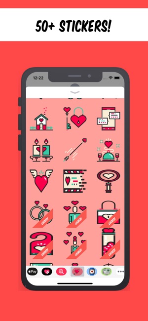 ValentinesDay Stickers & Emoji(圖1)-速報App