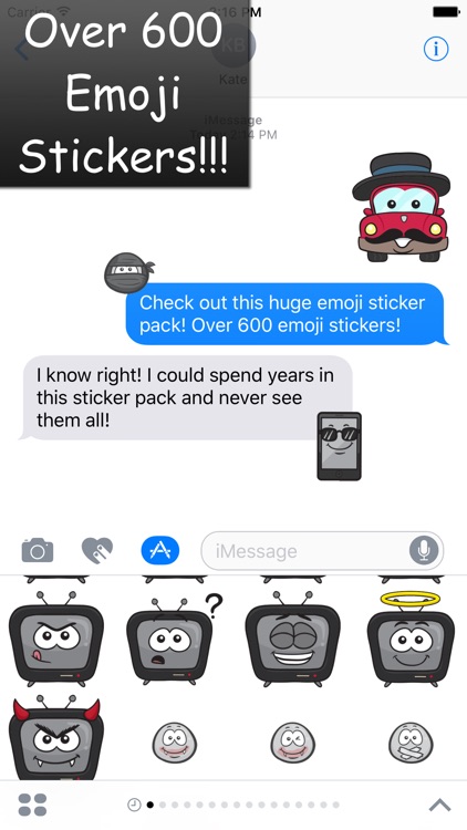 Mega Emoji Pack Stickers - 600+ Stickers