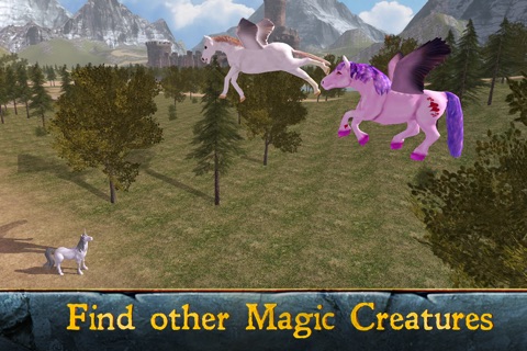 Flying Pony: Small Horse Simulator 3D Full screenshot 2