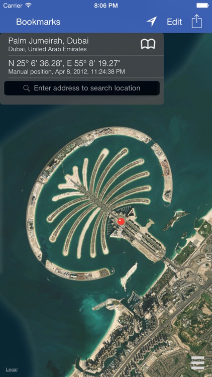 GPS location 3D/flyover
