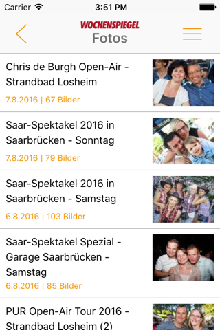 Wochenspiegel screenshot 4