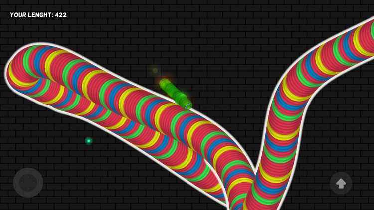 Rolling Anacondas Snake Dash - Eat The Dots screenshot-3