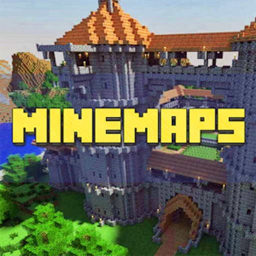 MineMaps Pro - Download Best Database Maps for Minecraft PE icon