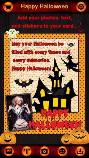 Pro Halloween Cards, Stickers, Frames for Greeting(圖1)-速報App