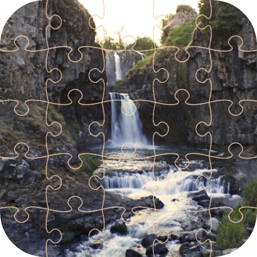 Waterfall Jigsaw Puzzles iOS App