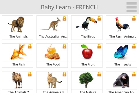 Baby Learn - FRENCH screenshot 2