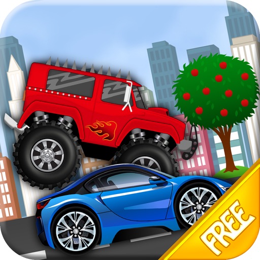 Kids Car Racing Game iOS App