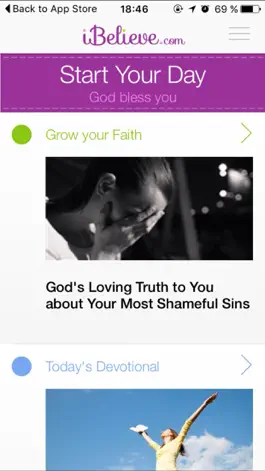 Game screenshot Women’s Bible Devotional by iBelieve mod apk