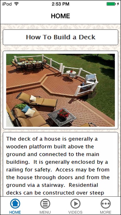 How to Build a Deck - Design & Step by Step Videos