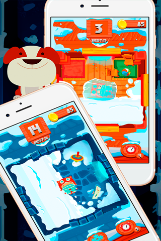 Snow Time Swipe! - Avalanche Escape Challenge screenshot 2