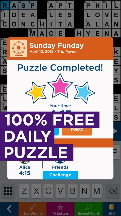 Daily Celebrity Crossword