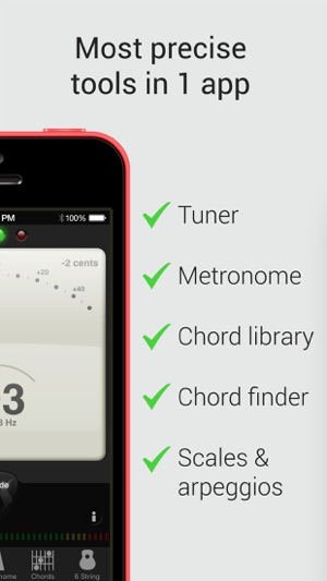 GuitarToolkit - tuner, metronome, chords & scales(圖2)-速報App