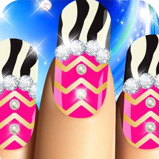 Fashion Nail Art - manicure beauty salon game for kids, teens and girls iOS App