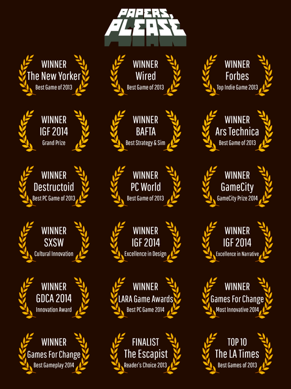 Игра Papers, Please