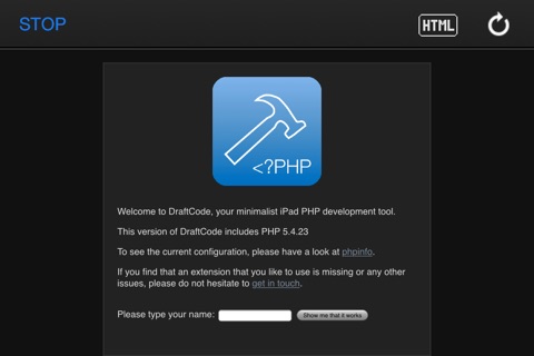 DraftCode Offline PHP IDE screenshot 3