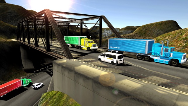 City Transport Truck Parking Mania 3D: Auto Driv(圖5)-速報App