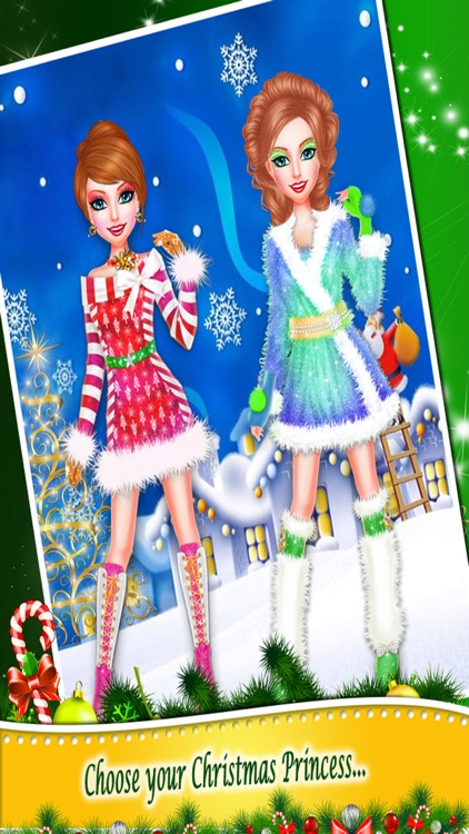 Christmas Princess Salon - Free kids girls games