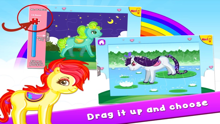 Pony Puzzles: Jigsaw Puzzles for Kids and Toddlers