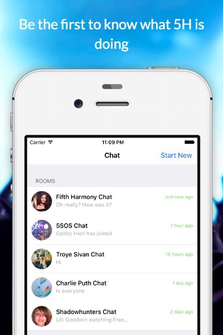 5H Chat for Fifth Harmony Live Fan & Video App screenshot 3
