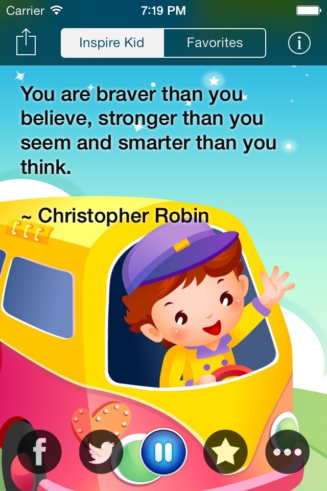 Inspire Kid With Music - Best Daily Motivational & Inspirational Wisdom Quote For Kids screenshot 3
