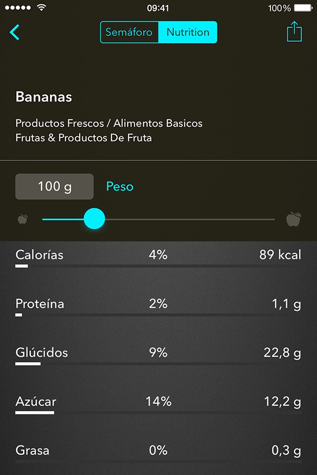 Traffic Light Calorie Info screenshot 3