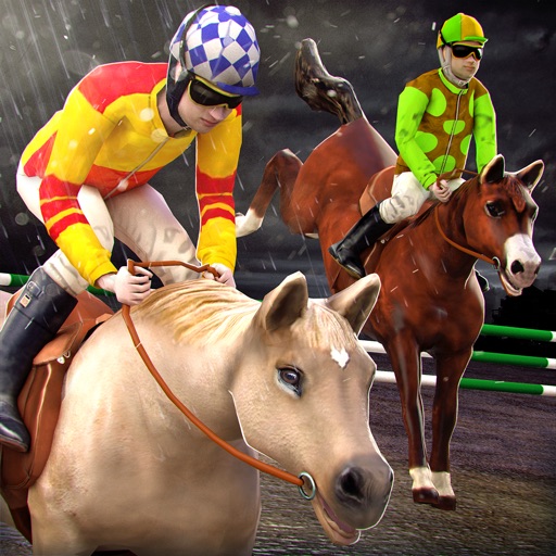 My Haven Horse Racing . Wild Jumping Horses Races Game Icon