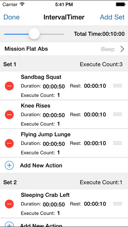 Flexible Interval Timer for Training & Workouts
