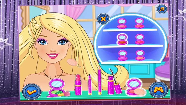 Fashion Girl Salon － Girl Makeup,Dressup and Makeover Games screenshot-3