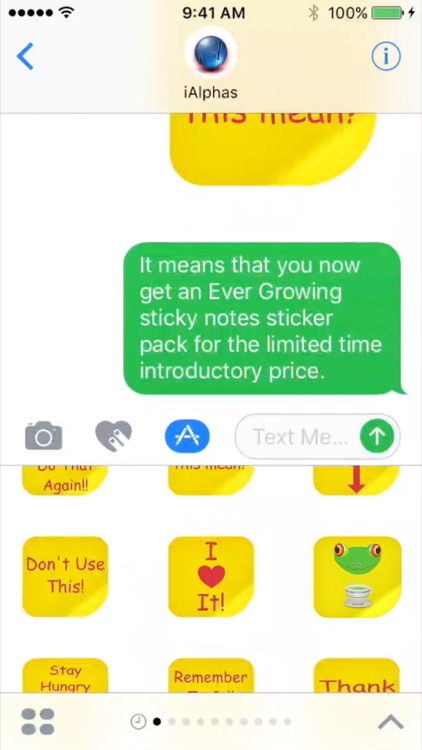 Free Sticky Notes Pack