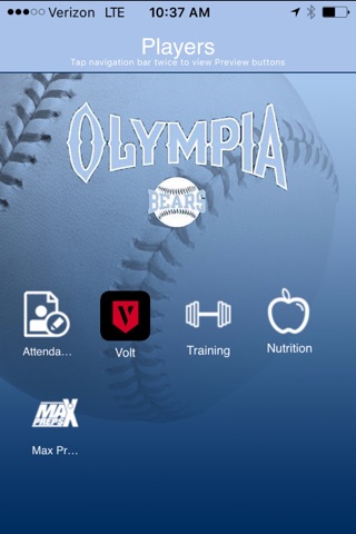Olympia Bears Baseball app screenshot 4