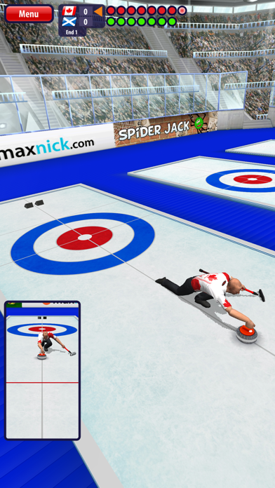 Curling3D lite screenshot 2