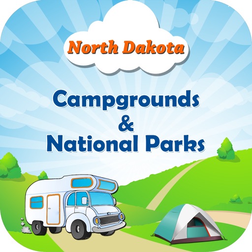 North Dakota - Campgrounds & National Parks icon