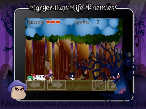 Dark Woods - Super Adventure Escape Runner screenshot 2
