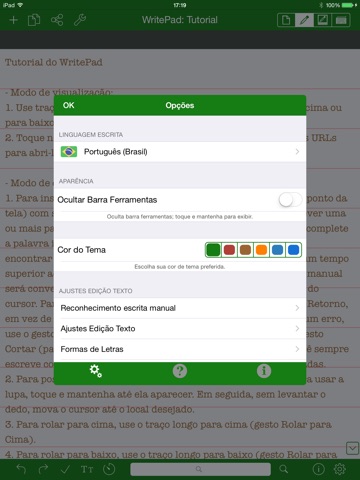 WritePad Português screenshot 4