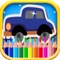 Cars Coloring Book for Boys & girls