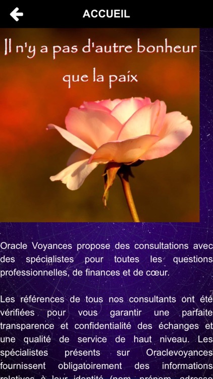 Oracle Voyance