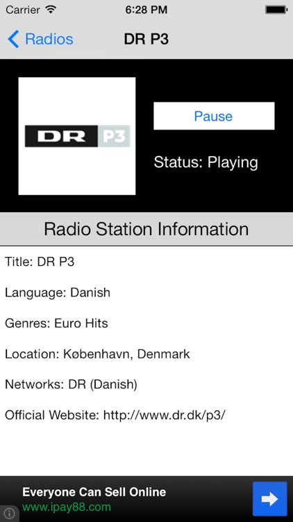 Denmark Radio Live (Danmark) screenshot-3