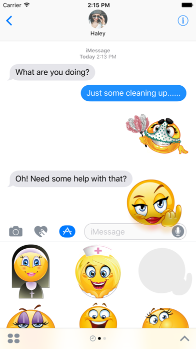 How to cancel & delete Adult Emoji - Dirty Emoticon Stickers for iMessage from iphone & ipad 1