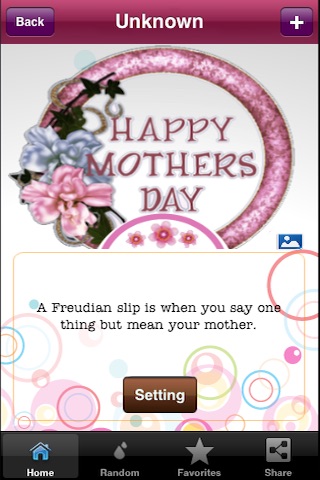Happy Mothers Day Quote screenshot 3