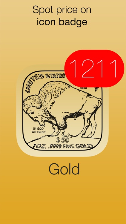 Gold Price - with badge value, widget & watch app screenshot-3