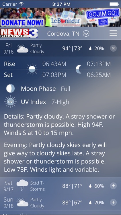 WREG Memphis Weather screenshot-4